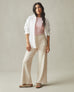 Women's Pull-On Rib Pant - Oatmeal
